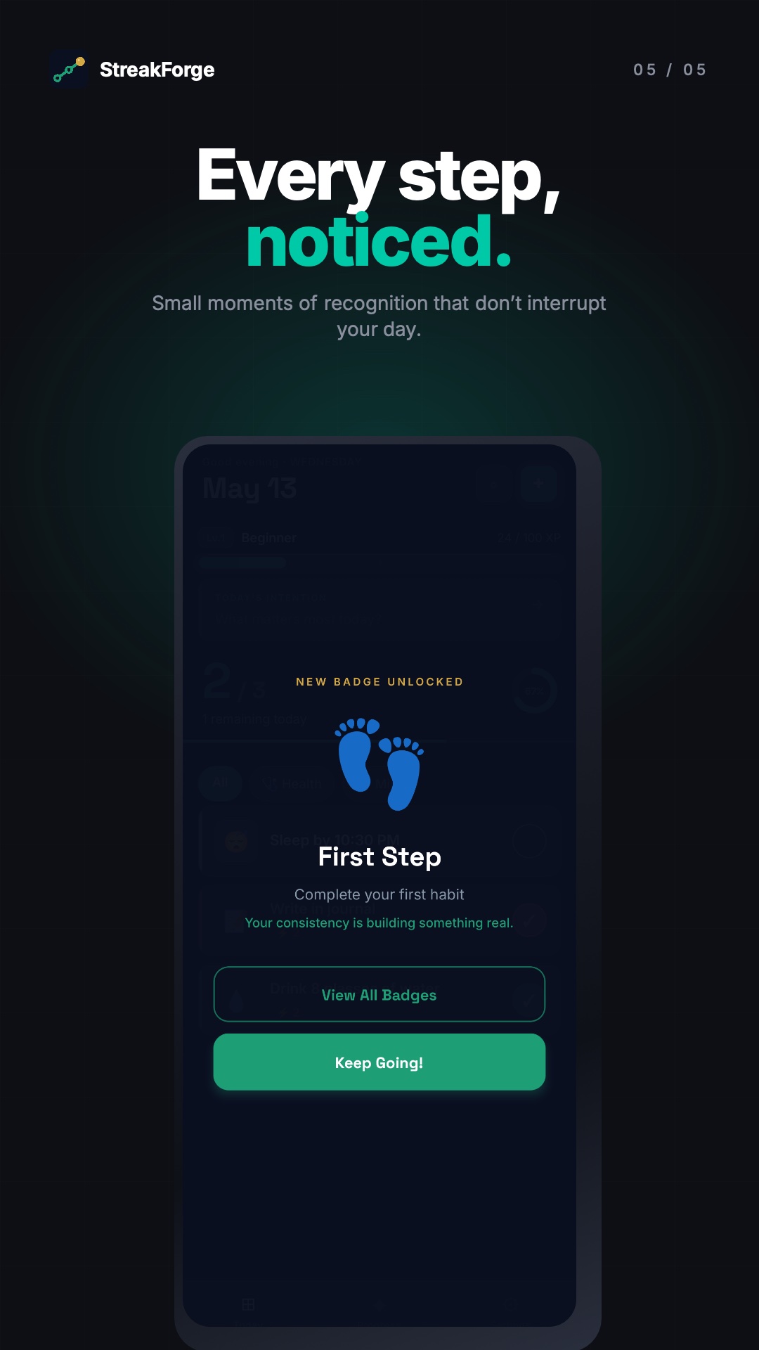 StreakForge — unlock premium