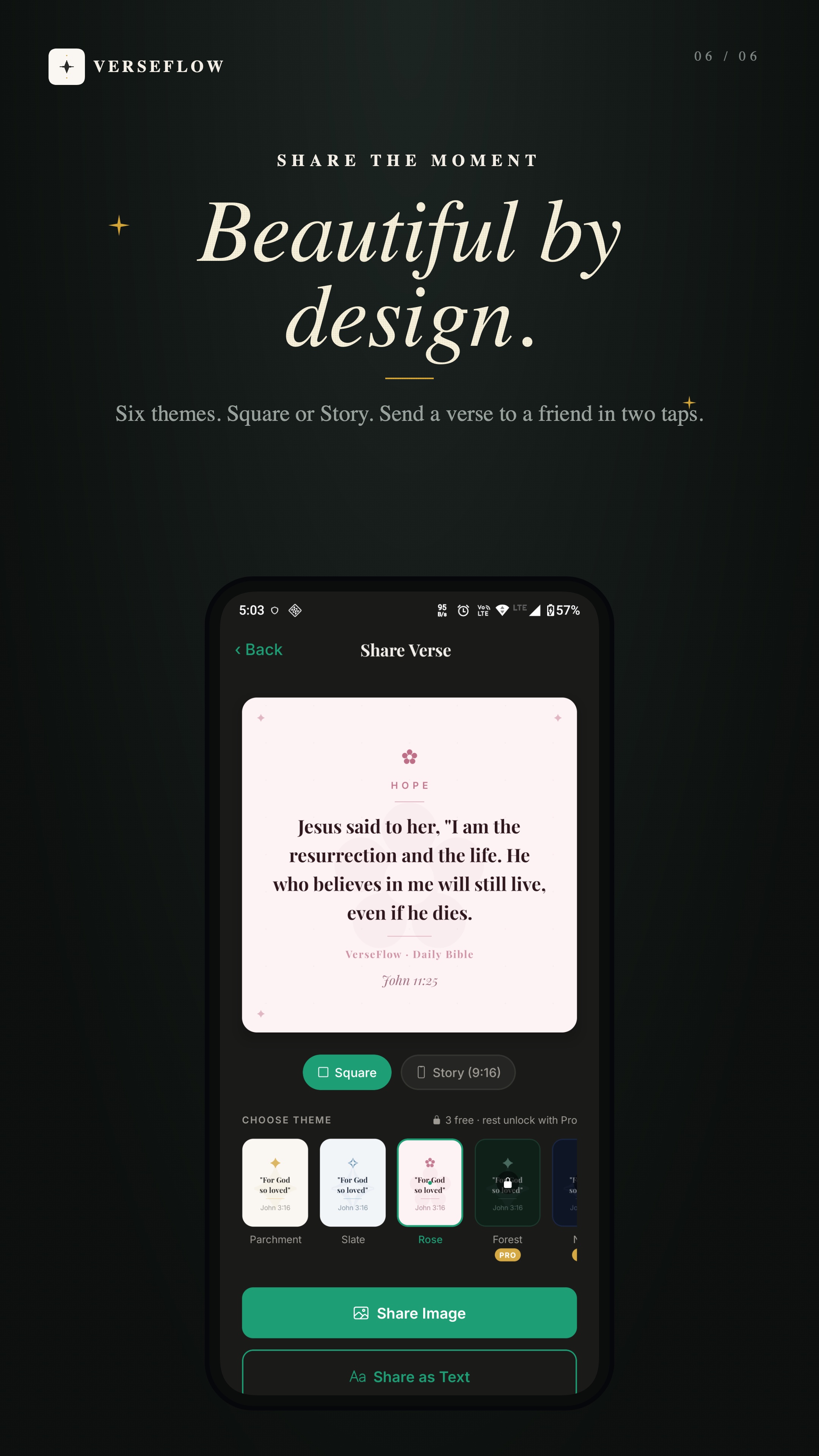 VerseFlow — share a verse